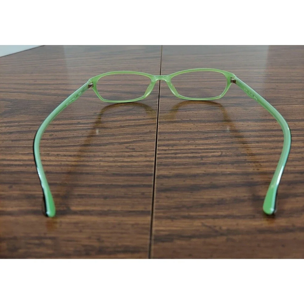Legre LE014 Green Inside and Dark Brown Outside COL 452 49-16 Frames Only